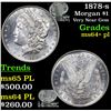 Image 1 : 1878-s Morgan Dollar $1 Grades Choice Unc+ PL