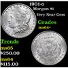 Image 1 : 1901-o Morgan Dollar $1 Grades Choice+ Unc