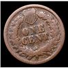 Image 3 : 1864 L Indian Cent 1c Grades f+