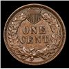 Image 3 : 1892 Indian Cent 1c Graded Choice AU/BU Slider By USCG