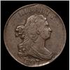 Image 2 : ***Auction Highlight*** 1807 Draped Bust Half Cent 1/2c Graded Select AU By USCG (fc)