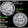 Image 1 : 1896-p Barber Dime 10c Grades vf++