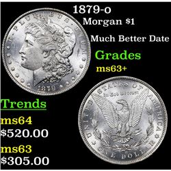 1879-o Morgan Dollar $1 Grades Select+ Unc