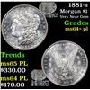 Image 1 : 1881-s Morgan Dollar $1 Grades Choice Unc+ PL