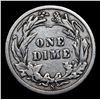 Image 3 : 1910-s Barber Dime 10c Grades vf+