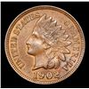 Image 2 : 1902 Indian Cent 1c Grades Select Unc BN