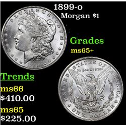 1899-o Morgan Dollar $1 Grades GEM+ Unc