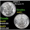 Image 1 : 1899-o Morgan Dollar $1 Grades GEM+ Unc