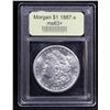 Image 4 : ***Auction Highlight*** 1887-s Morgan Dollar $1 Graded Select+ Unc By USCG (fc)
