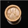 Image 3 : Mixed small cents 1c orig shotgun roll, 1920-d Wheat Cent, 1899 Indian Cent other end