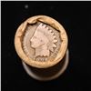 Image 2 : Mixed small cents 1c orig shotgun roll, 1916-d Wheat Cent, 1896 Indian Cent other end