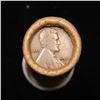 Image 3 : Mixed small cents 1c orig shotgun roll,1913-d Wheat Cent,1899 Indian Cent other end