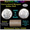 Image 1 : ***Auction Highlight*** 1890 & CC Uncirculated Morgan Dollar Shotgun Roll . . (fc)