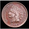 Image 2 : 1906 Indian Cent 1c Grades Choice AU/BU Slider