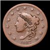 Image 2 : 1837 Coronet Head Large Cent 1c Grades vf+