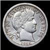 Image 2 : 1914-p Barber Dime 10c Grades vf, very fine