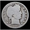 Image 2 : 1901-o Barber Quarter 25c Grades g, good