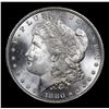 Image 2 : 1880/8-s Morgan Dollar $1 Grades Select Unc+ PL