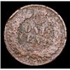 Image 3 : 1873 Closed 3 Indian Cent 1c Grades vg details