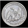 Image 3 : 1858-p Seated Half Dollar 50c Grades vf++