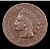 Image 2 : 1874 Indian Cent 1c Grades f, fine