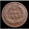 Image 3 : 1874 Indian Cent 1c Grades f, fine