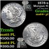 Image 1 : 1878-s Morgan Dollar $1 Grades Choice Unc+ PL