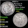 Image 1 : 1892-s Morgan Dollar $1 Grades vf++
