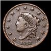 Image 2 : 1833 Coronet Head Large Cent 1c Grades vf++