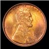 Image 2 : 1909 vdb Lincoln Cent 1c Grades Choice Unc RB