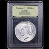 Image 4 : ***Auction Highlight*** 1924-s Peace Dollar $1 Graded Select+ Unc By USCG (fc)