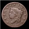 Image 2 : 1819 Coronet Head Large Cent 1c Grades vg+