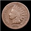 Image 2 : 1878 Indian Cent 1c Grades f, fine