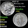 Image 1 : 1927-d Mercury Dime 10c Grades vf++