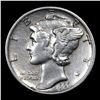 Image 2 : 1927-d Mercury Dime 10c Grades vf++