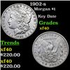 Image 1 : 1902-s Morgan Dollar $1 Grades xf