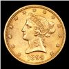 Image 2 : ***Auction Highlight*** 1899-o Gold Liberty Eagle $10 Graded Select+ Unc By USCG (fc)