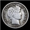 Image 2 : 1894-p Barber Dime 10c Grades vf+