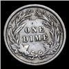 Image 3 : 1894-p Barber Dime 10c Grades vf+