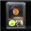 Image 5 : ***Auction Highlight*** 1910-s Lincoln Cent 1c Graded Gem+ Unc RD By USCG (fc)