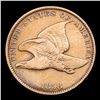 Image 2 : 1858 sl Flying Eagle Cent 1c Grades vf details