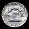 Image 3 : 1955-p Bugs Bunny Franklin Half Dollar 50c Grades Select Unc+ FBL