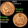 Image 1 : 1903 Indian Cent 1c Grades Select Unc RD