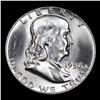 Image 2 : 1956-p Franklin Half Dollar 50c Grades Select Unc+ FBL