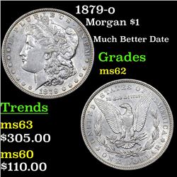 1879-o Morgan Dollar $1 Grades Select Unc