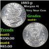 Image 1 : 1885-p Morgan Dollar $1 Grades Choice+ Unc