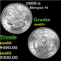 1900-o Morgan Dollar $1 Grades GEM+ Unc