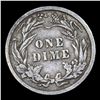 Image 3 : 1908-p Barber Dime 10c Grades vf+