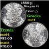 Image 1 : 1886-p Morgan Dollar $1 Grades Choice Unc