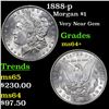 Image 1 : 1888-p Morgan Dollar $1 Grades Choice+ Unc